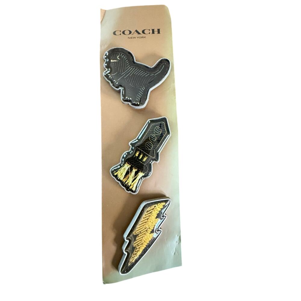 Coach Enamel Pin Badge Set